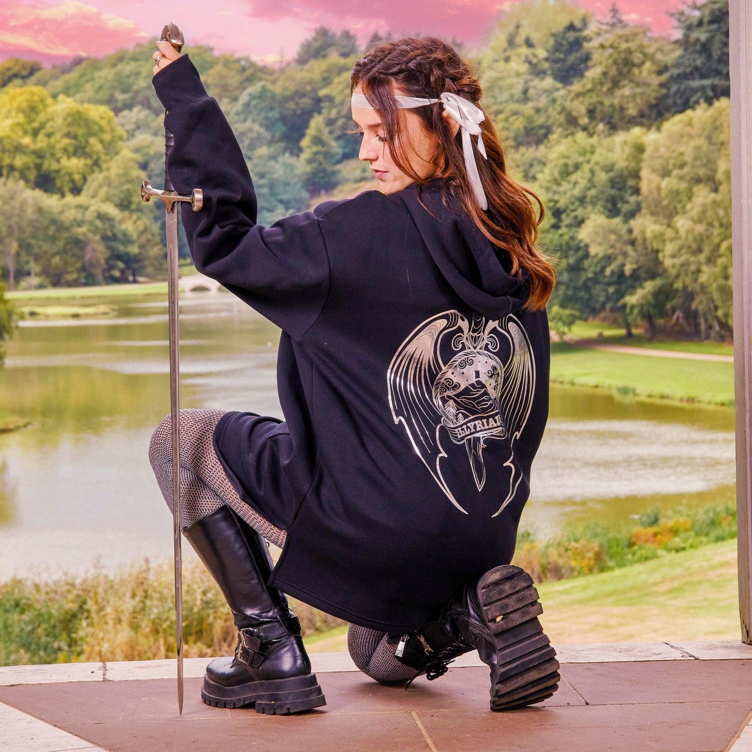 Bio-Baumwolle ACOTAR Hoodie - Illyrian
