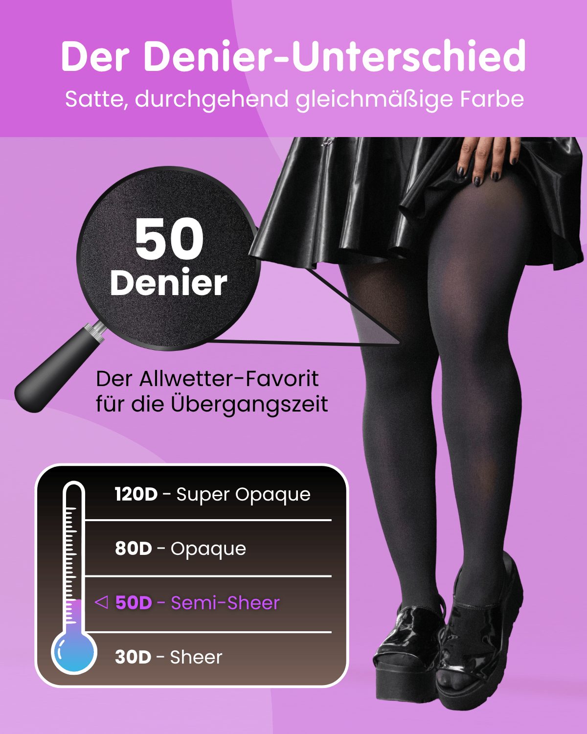 50 Denier Strumpfhosen - Twister